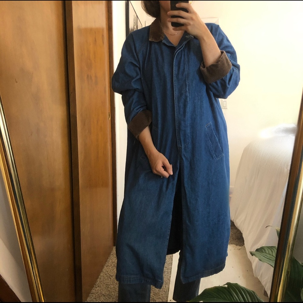 Chambray Duster Shacket